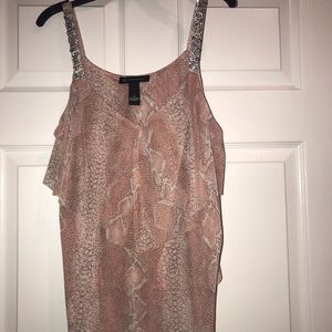 INC sleeveless top
